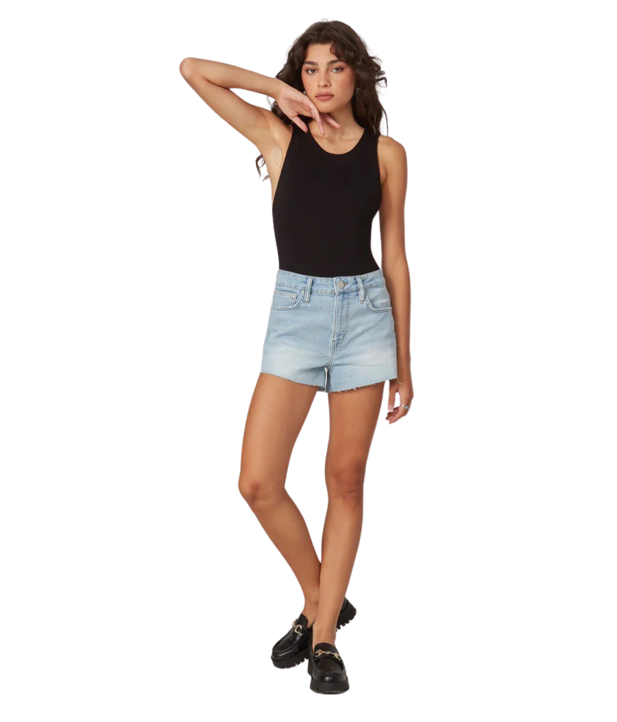 Apparel- Lola Jeans Liana High Rise Denim Shorts