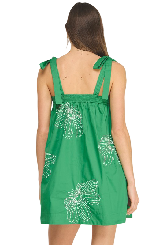 Apparel- Strut and Bolt Embroidery Ower Mini Dress