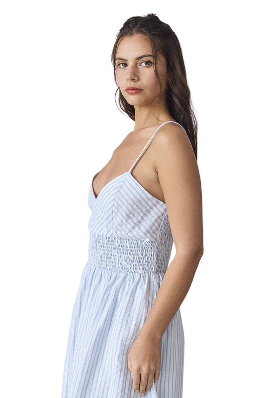 Apparel - Papermoon Candice Striped Midi Dress