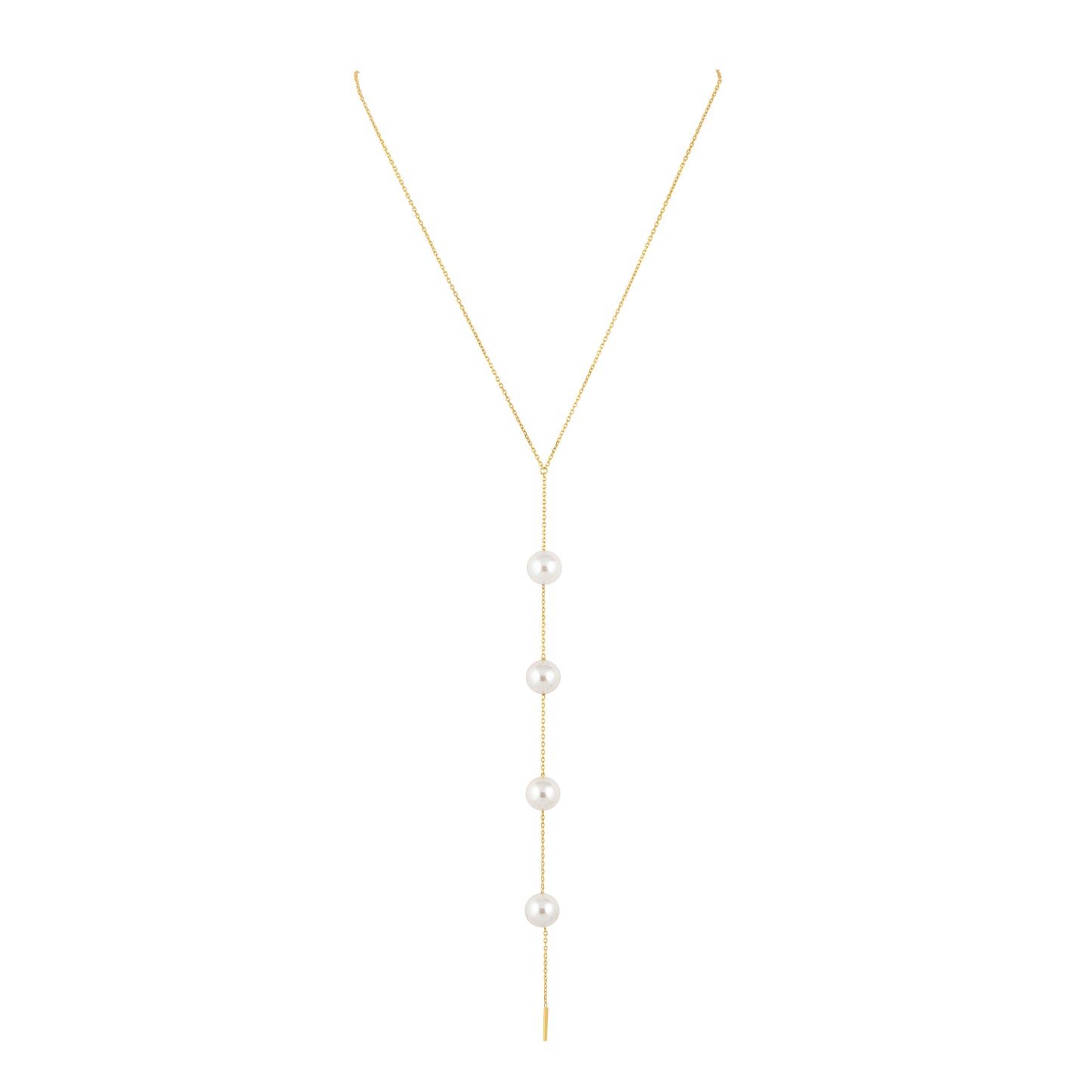 Necklace- Sahira Design Cindy Pearl Lariat Necklace