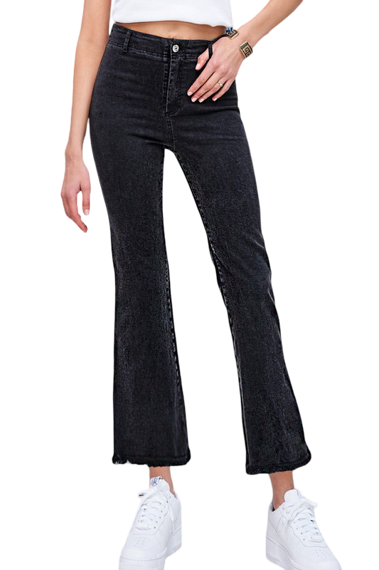 Apparel- La Miel Soft Stretch High Waisted Flare Pant
