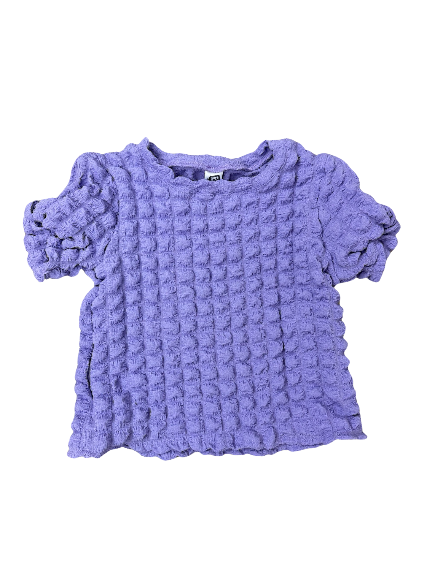 Girls- Erge Crushed Jacquard Shirt