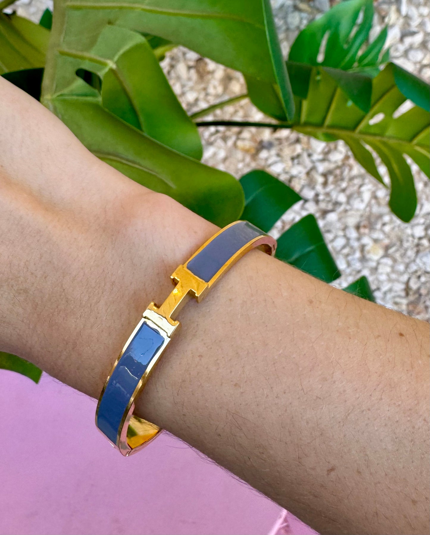 Bracelets- M&E Bling H Bracelet