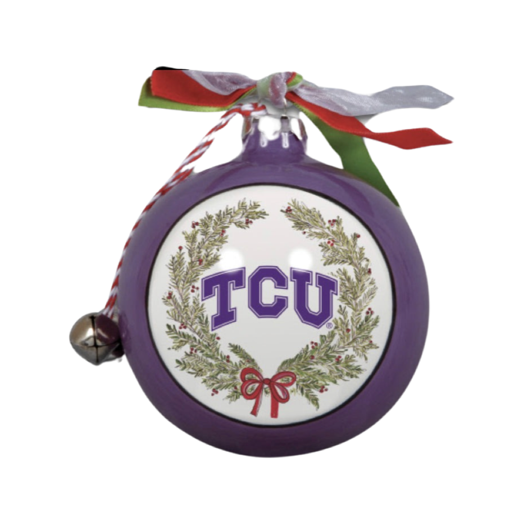 Ornaments- Magnolia Lane TCU Kick Off Ornament