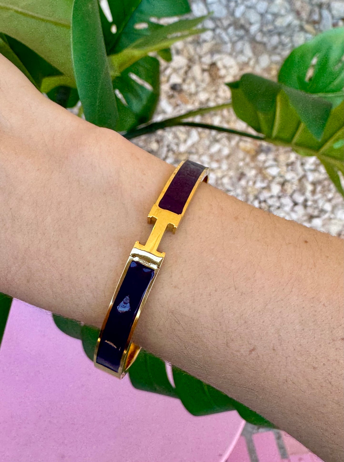 Bracelets- M&E Bling H Bracelet