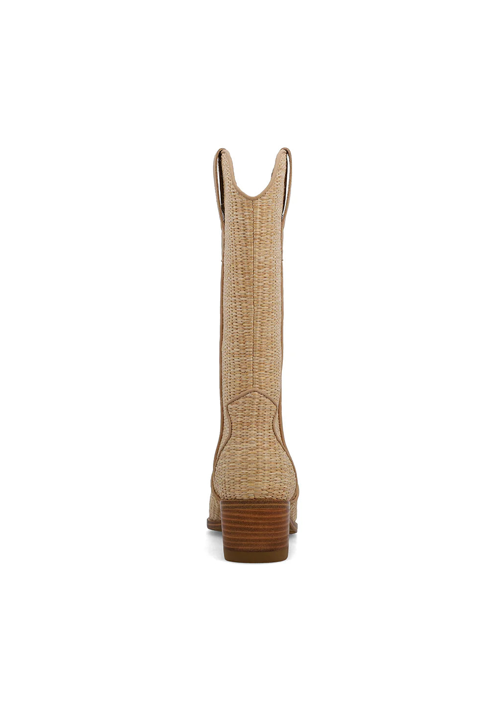 Shoes- MIA Jenah Leather Raffia Cowboy Boot Limited Edition