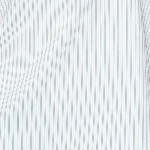 DNA Couture Striped Button Down Top