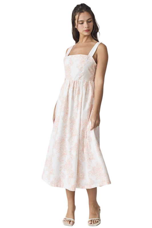 Apparel- Papermoon Chloe Sleeveless Midi Dress