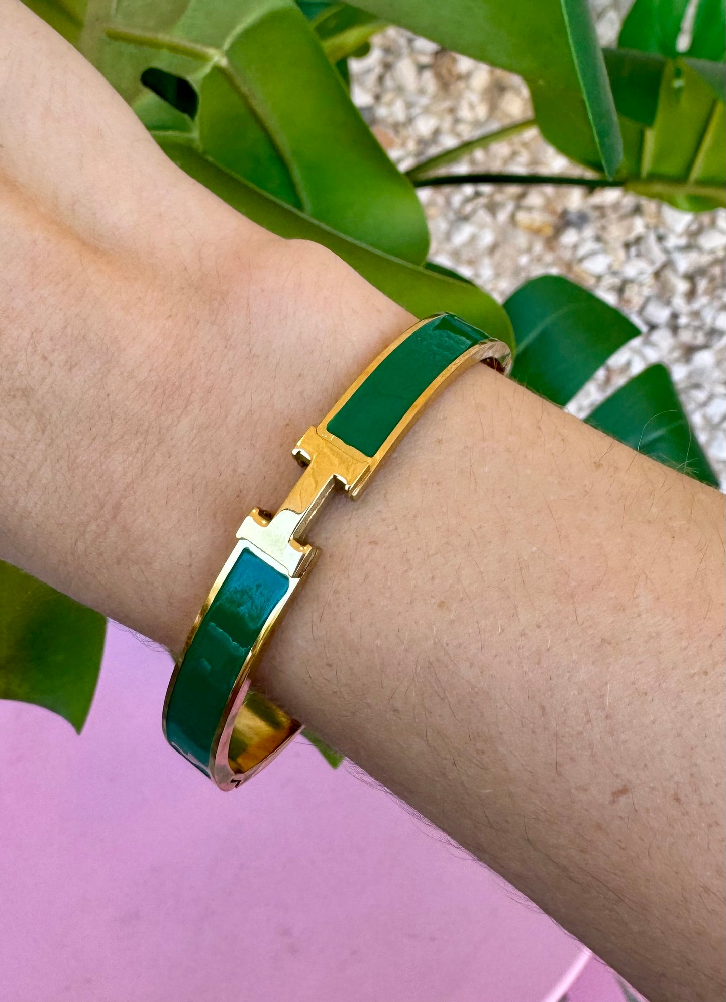 Bracelets- M&E Bling H Bracelet