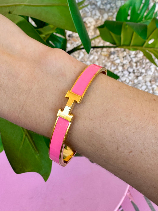 Bracelets- M&E Bling H Bracelet