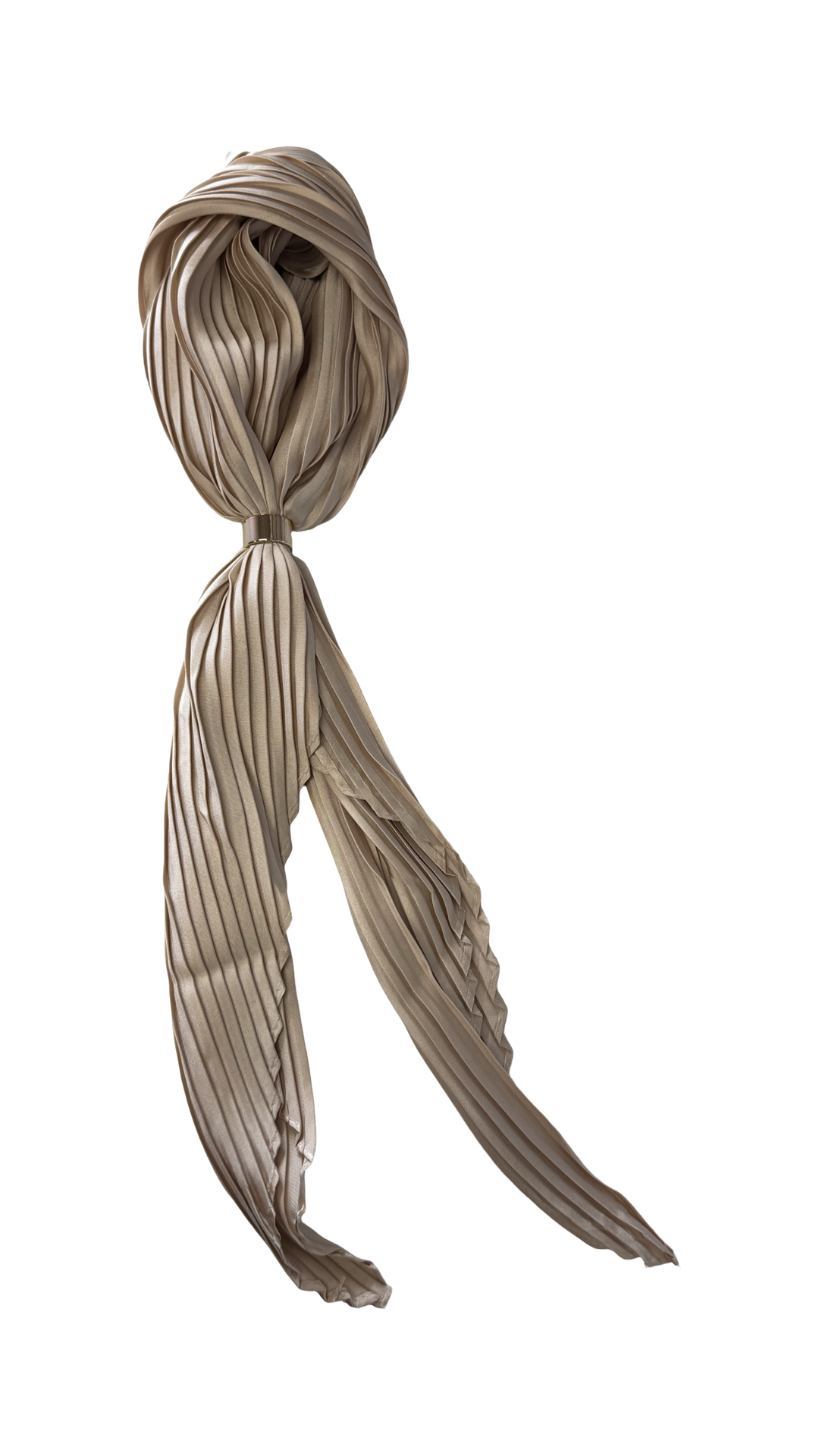 Pleated Scarves