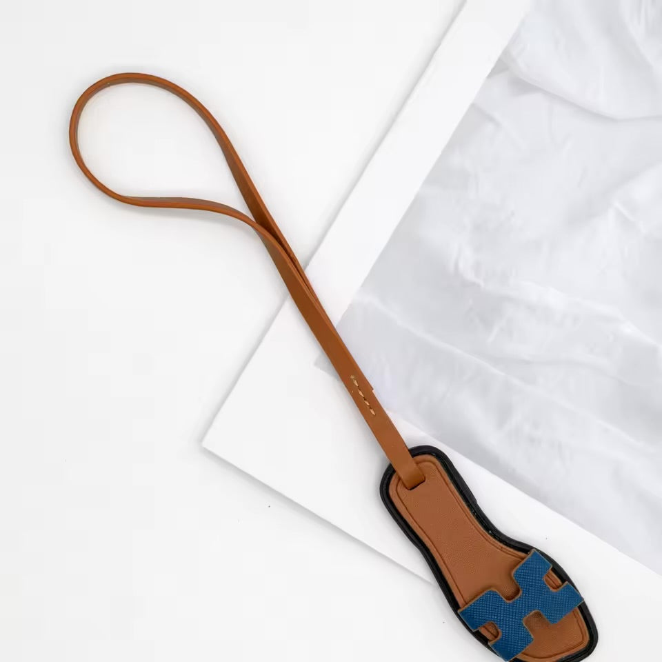 Handbags- M&E Bling Long H Sandal Purse Charm