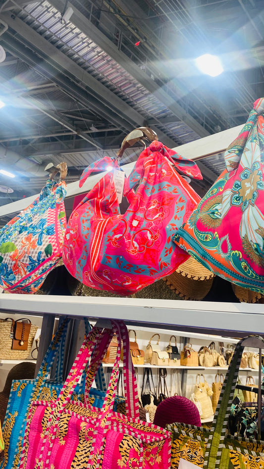 Bags- Alex-Max Italian Silk Boho Bag