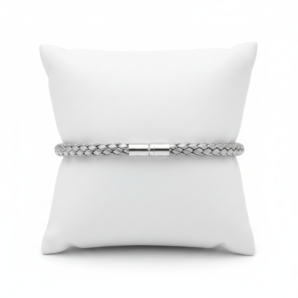 Keva Pewter Braided Bracelets