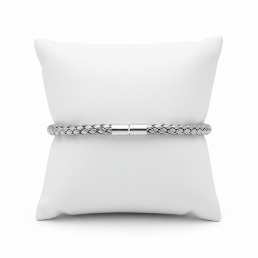 Keva Pewter Braided Bracelets