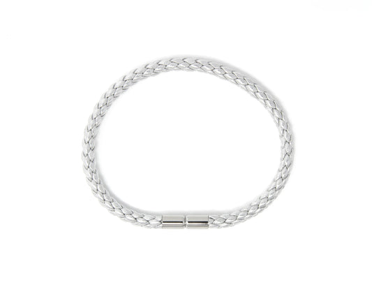 Bracelets- Keva Silver Braided Bracelets
