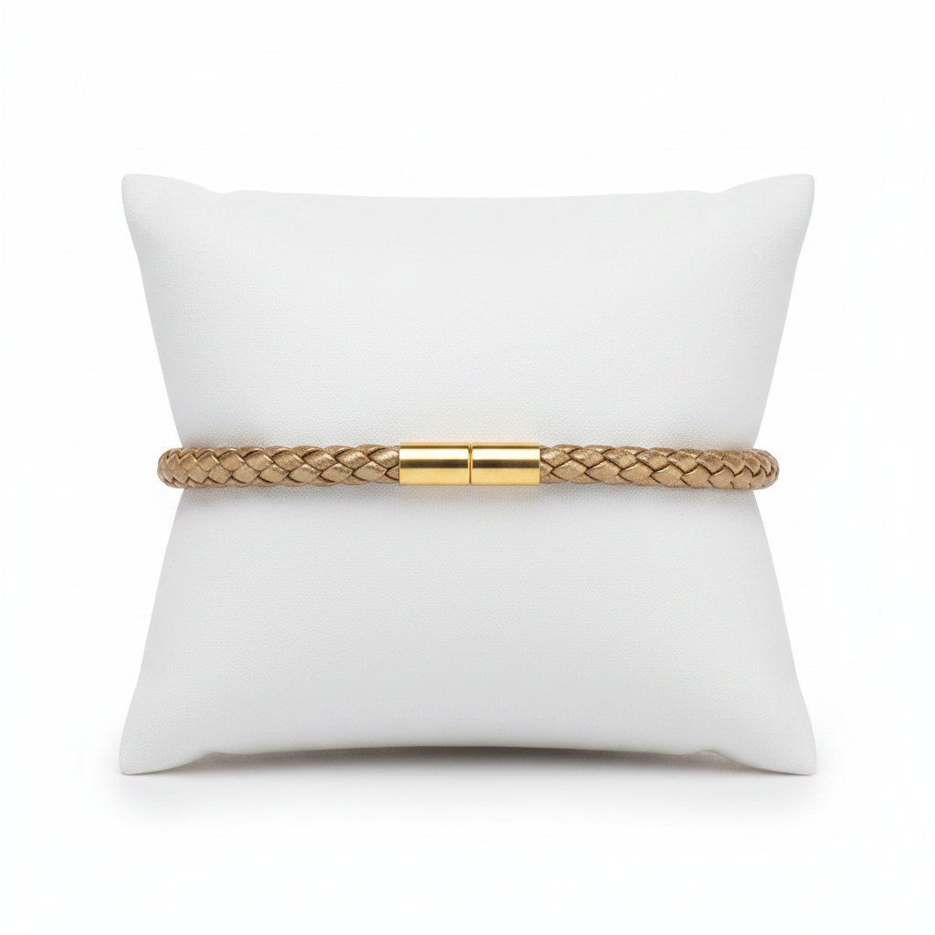 Keva Bronze Braided Bracelets