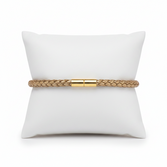 Keva Bronze Braided Bracelets