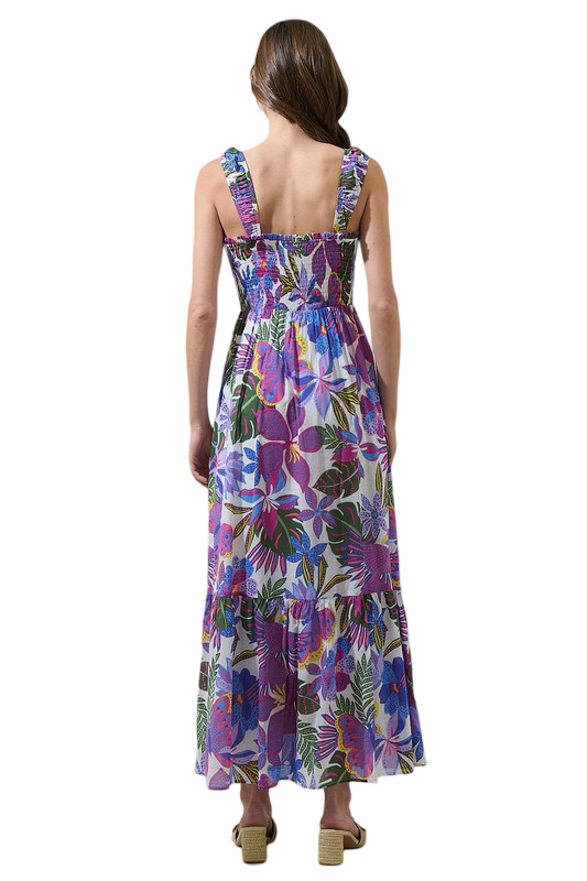 Apparel- Sugarlips Evern Tropics Tayla Midi Dress