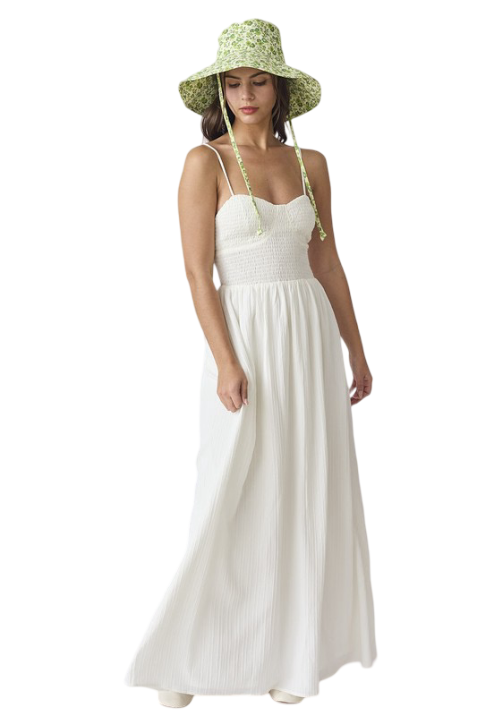 Apparel - Papermoon Kylie Smocked Maxi Dress