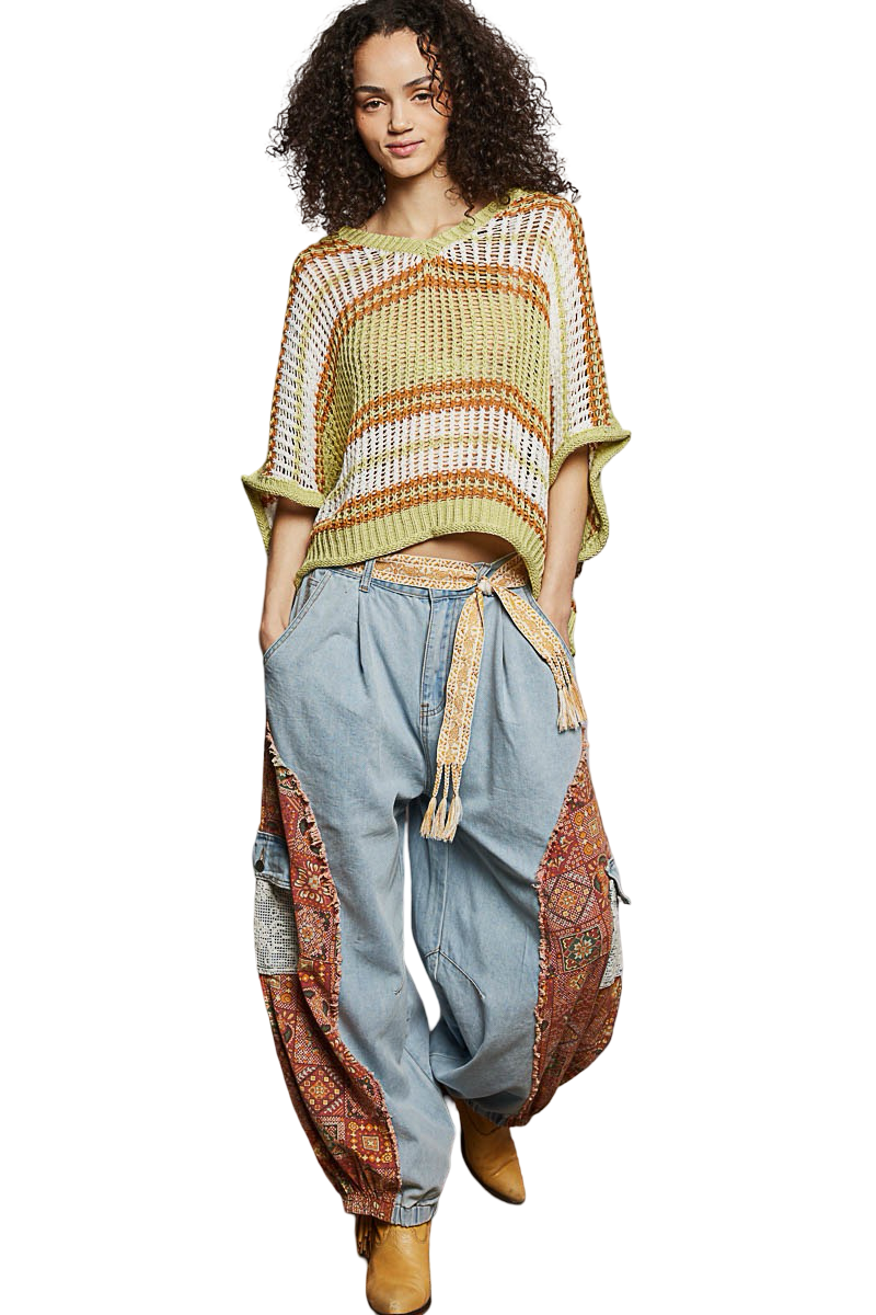 Pol Embroidered Bohemian Sash Belts