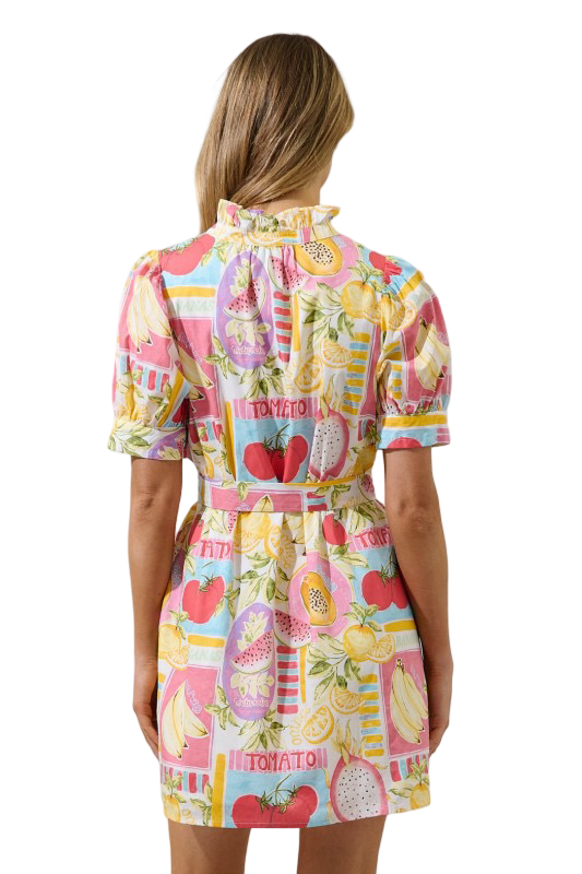 Sugarlips Karesa Button Down Mini Dress Farmers Market