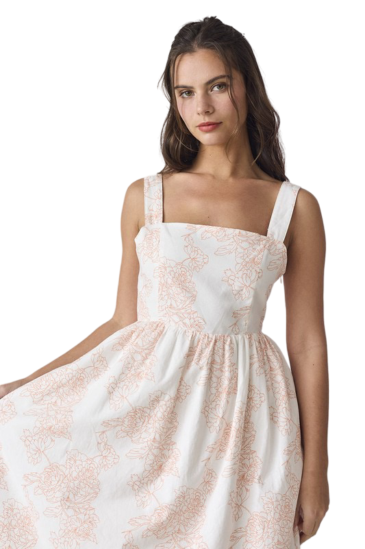 Apparel- Papermoon Chloe Sleeveless Midi Dress