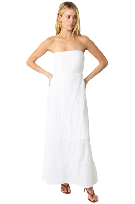 Apparel-Olivaceous Irise Linen Dress
