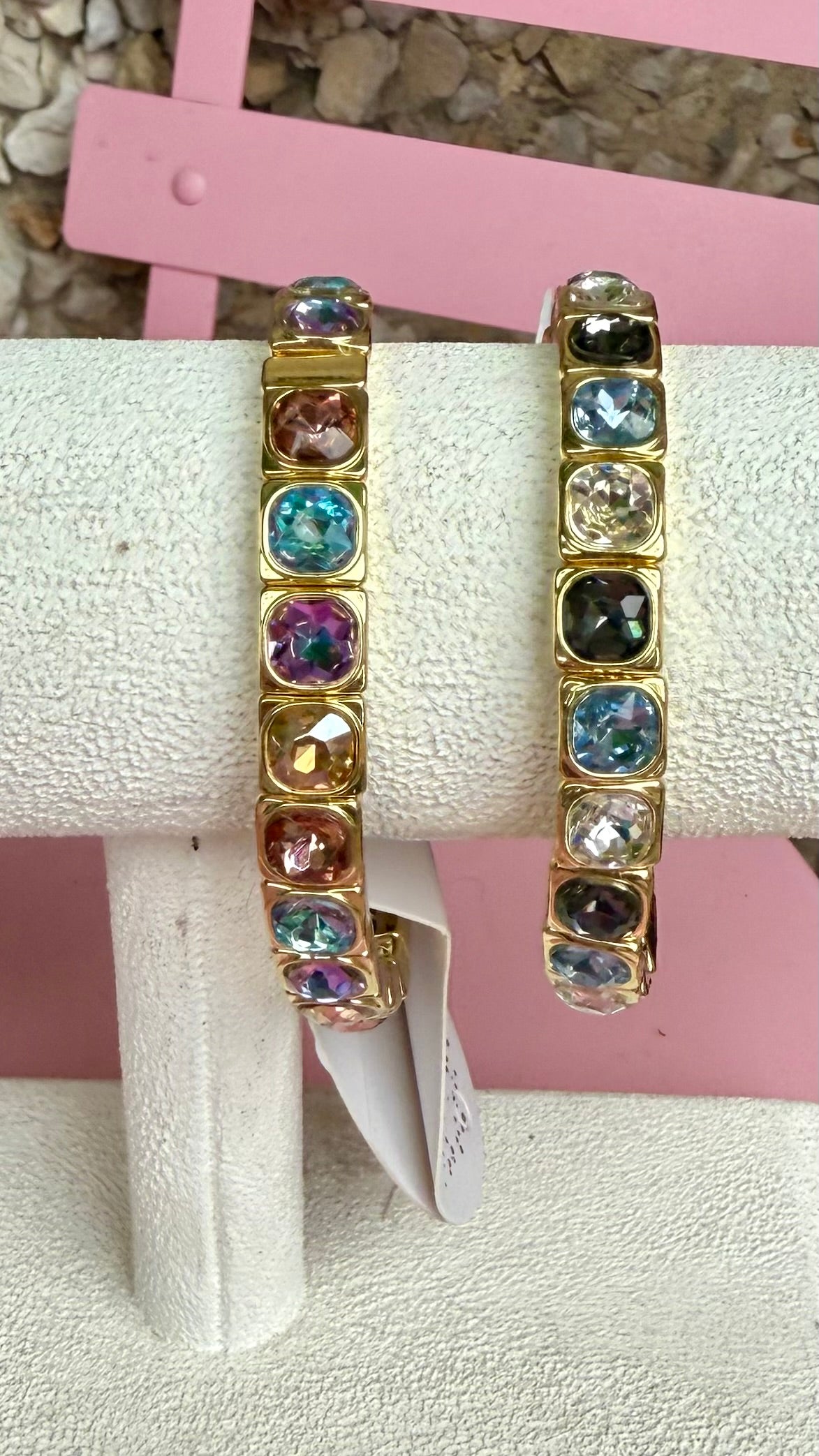 Bracelet- M&E Bling Sweet Stack Jewel Bracelet
