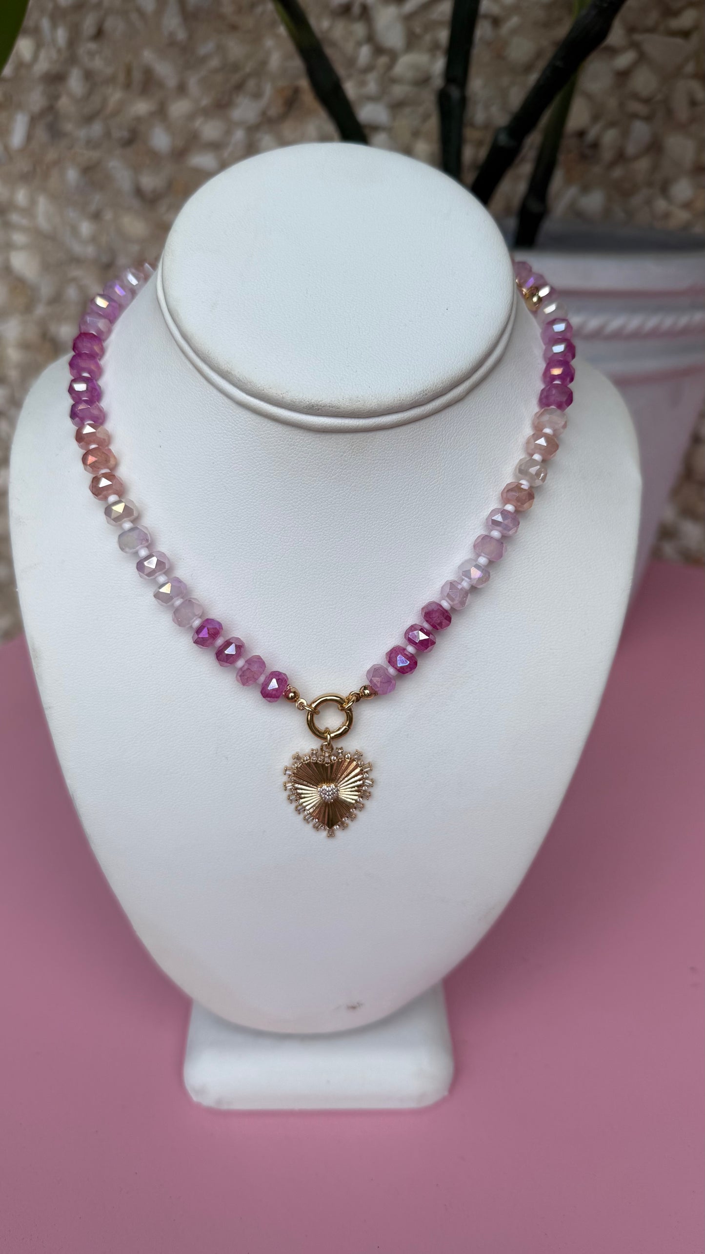 Necklaces- Pink Bloom Necklace