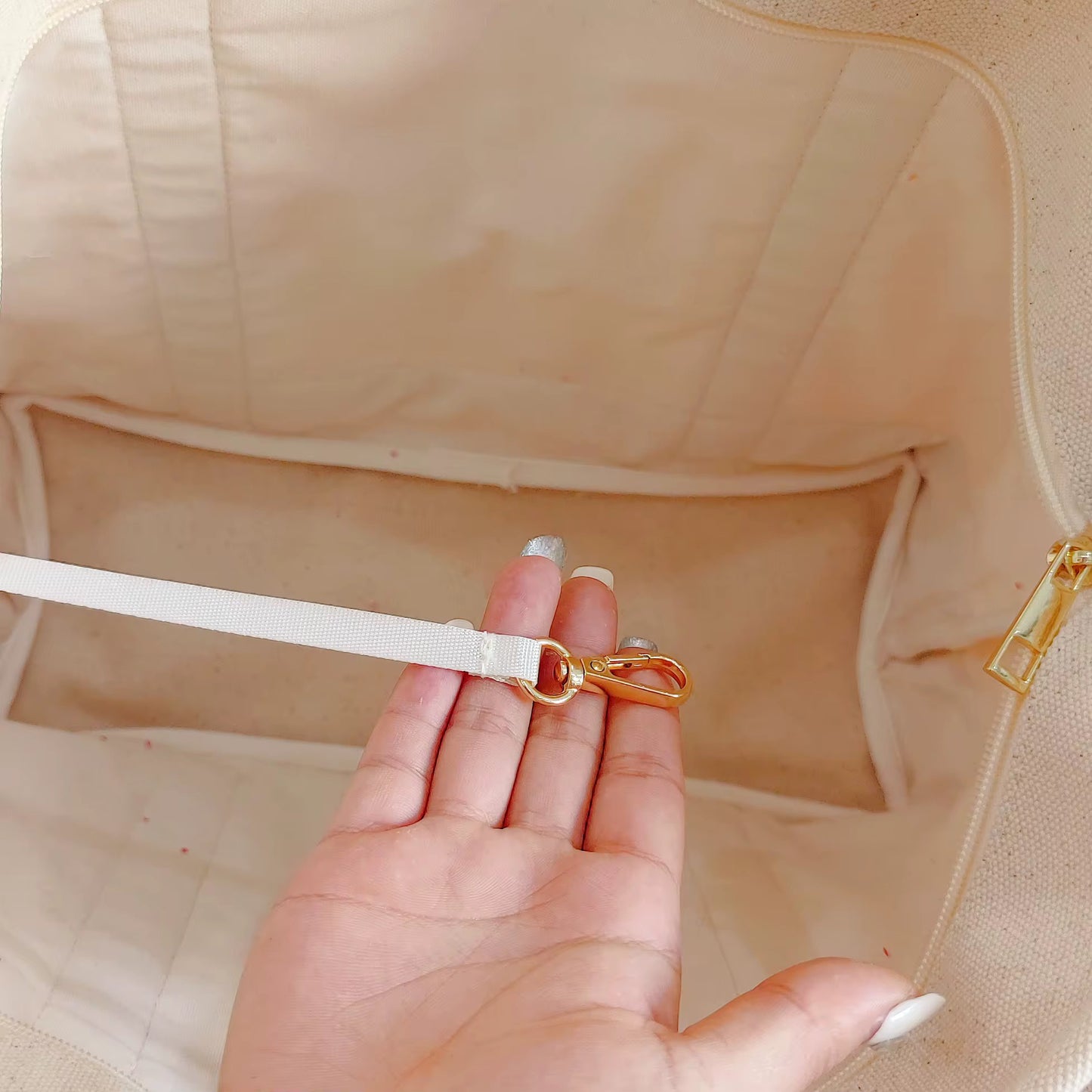 The Boat Tote Round Canvas Bag