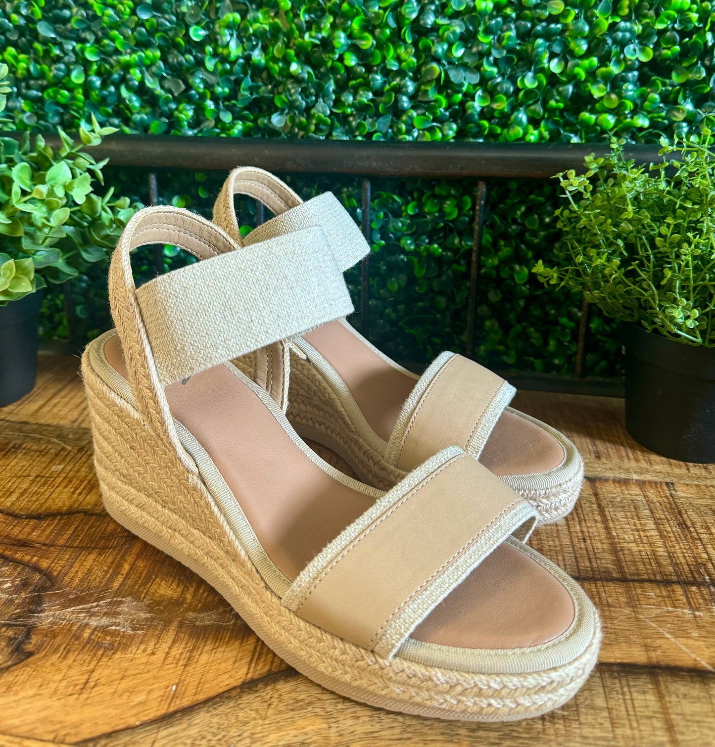 Shoes- MIA Bayle Wedge Sandal