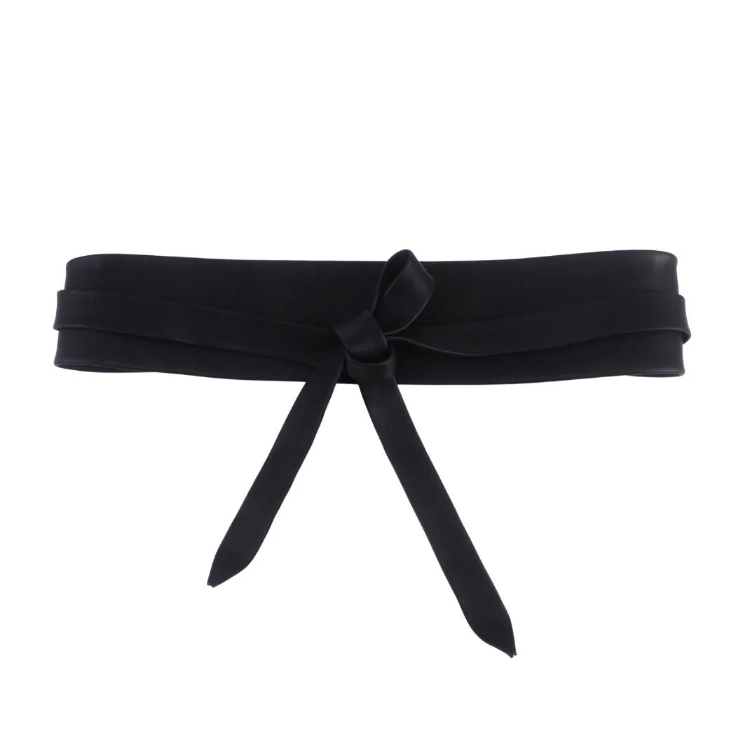 Belts- MW Leather Obi Wrap Belt