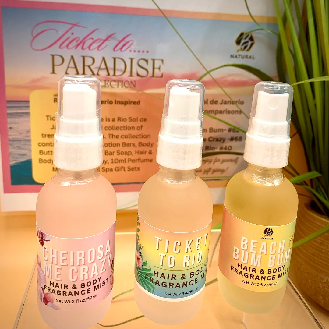 B.Natural Ticket To Rio Fragrance Spray (Brazilian Crush 40 Type)