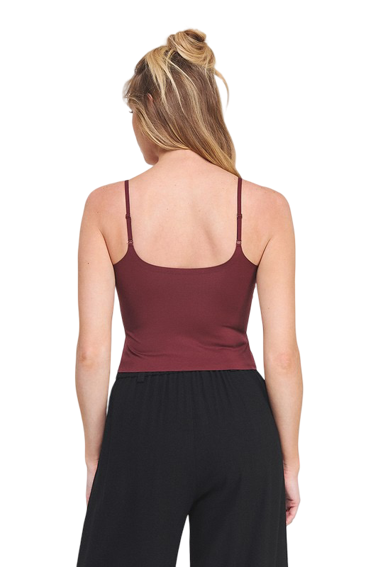 Apparel-Allie Rose Bandage Coverage Bralette Tank