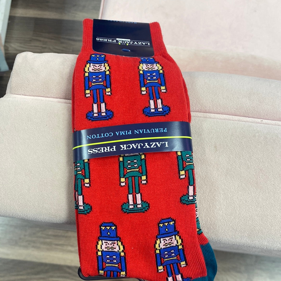 Socks- Lazyjack Press Nutcracker Socks