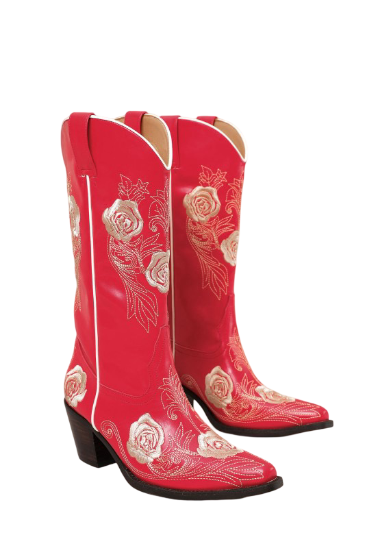 Boots- Mi.iM Callie Embroidered Mid Boot