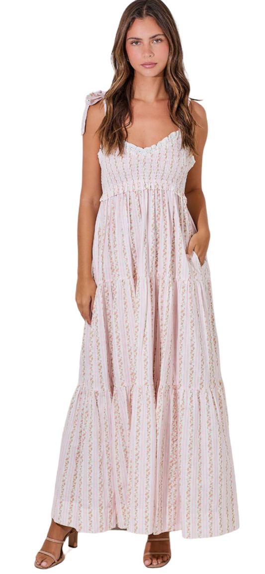 Apparel-Baeverly by Madewell Floral Maxi Sundress