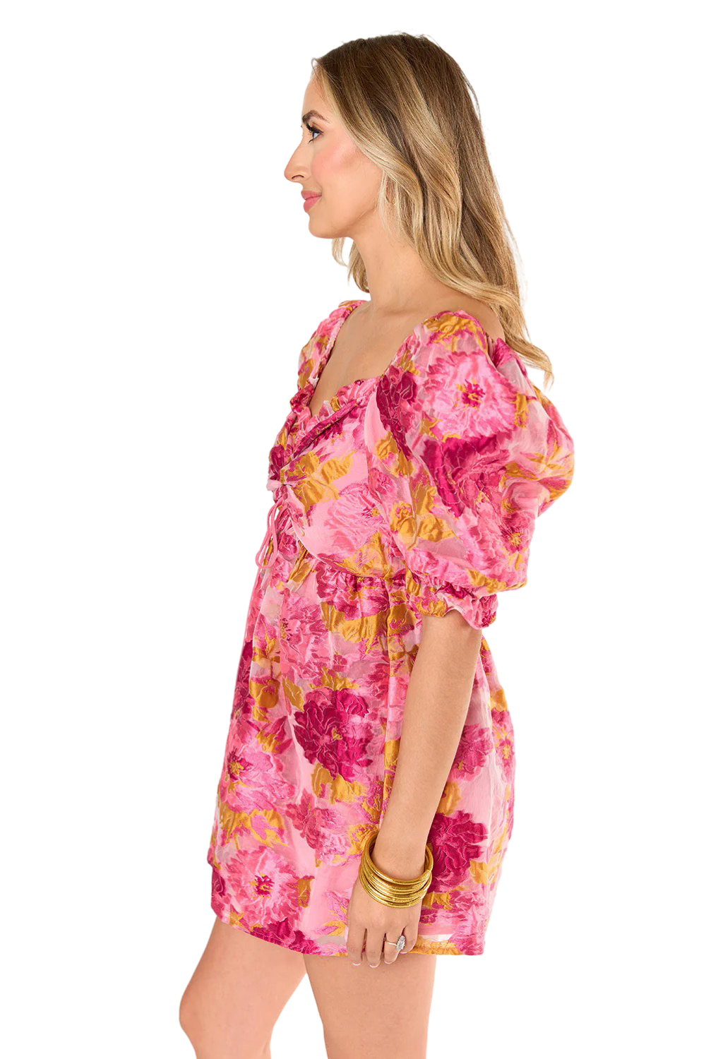Apparel- Buddy Love Colby Puff Sleeve Dress