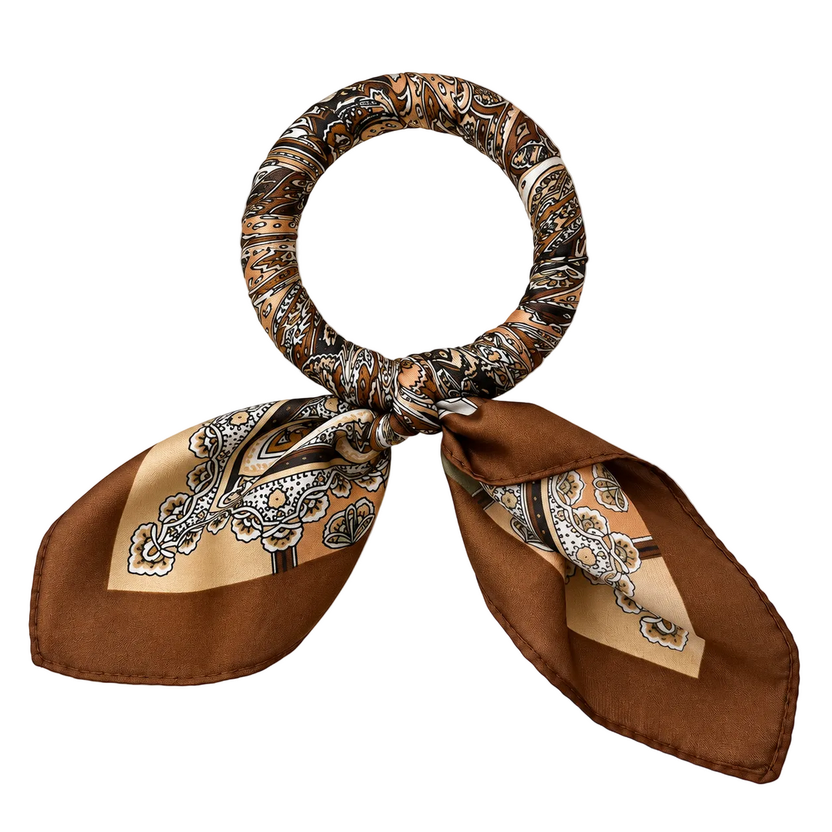 Bracelets- Silk Wrapped Tie Bangle Bracelet