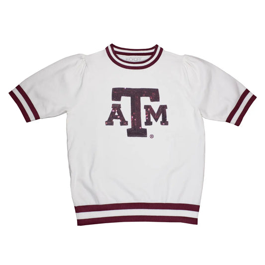 Apparel-Capri Design Game Day Sweater Top