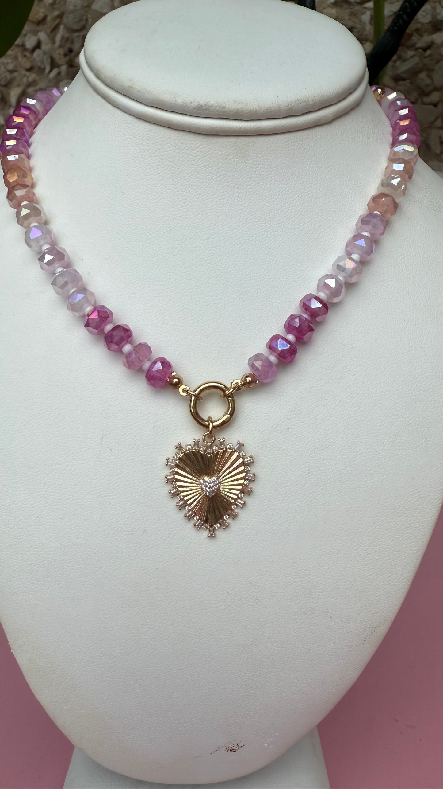 Necklaces- Pink Bloom Necklace