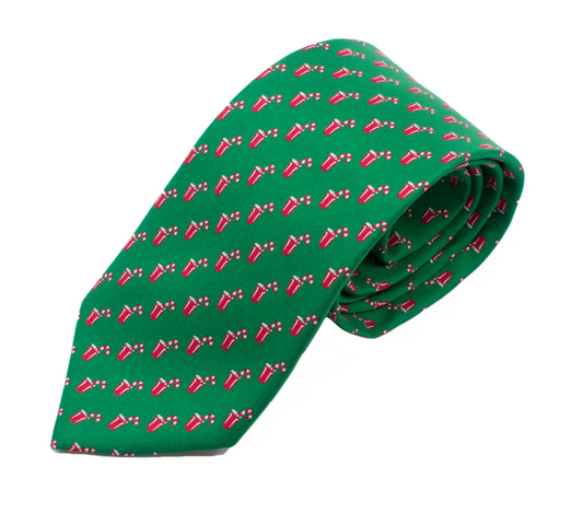 Ties- Lazyjack Press Naughty or Nice Tie