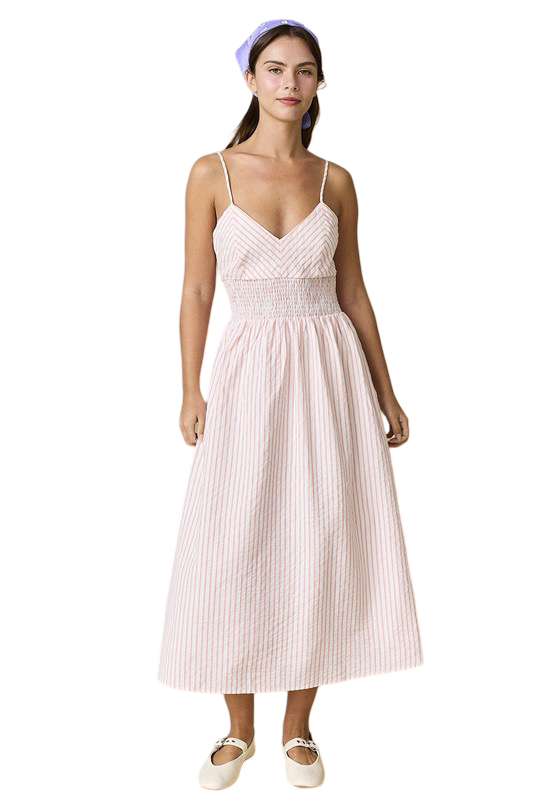 Apparel - Papermoon Candice Striped Midi Dress
