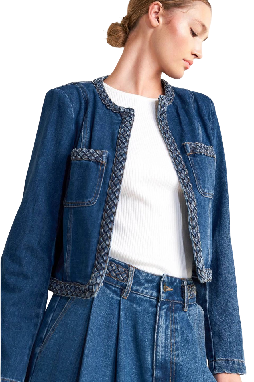 Apparel- Flying Tomato Washed Denim Jacket