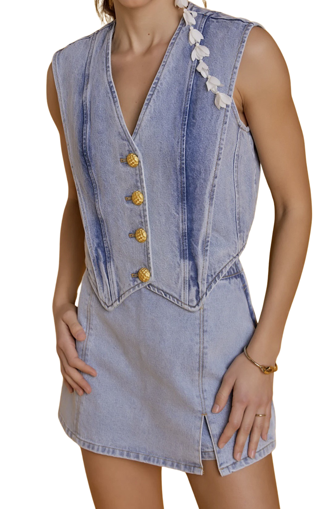 Apparel- English Factory Denim Vest