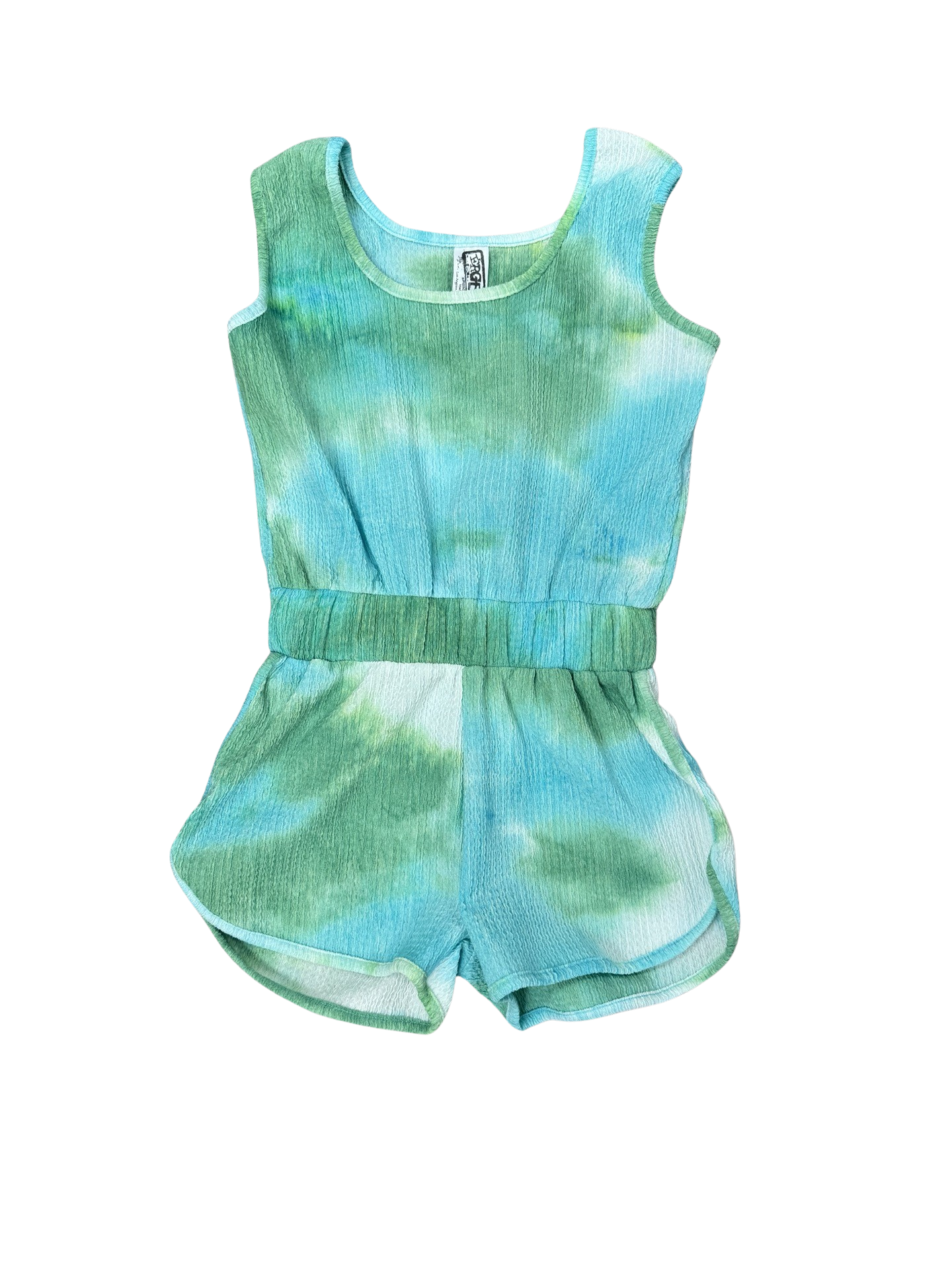 Girls- Erge Tie Dye Knit Romper
