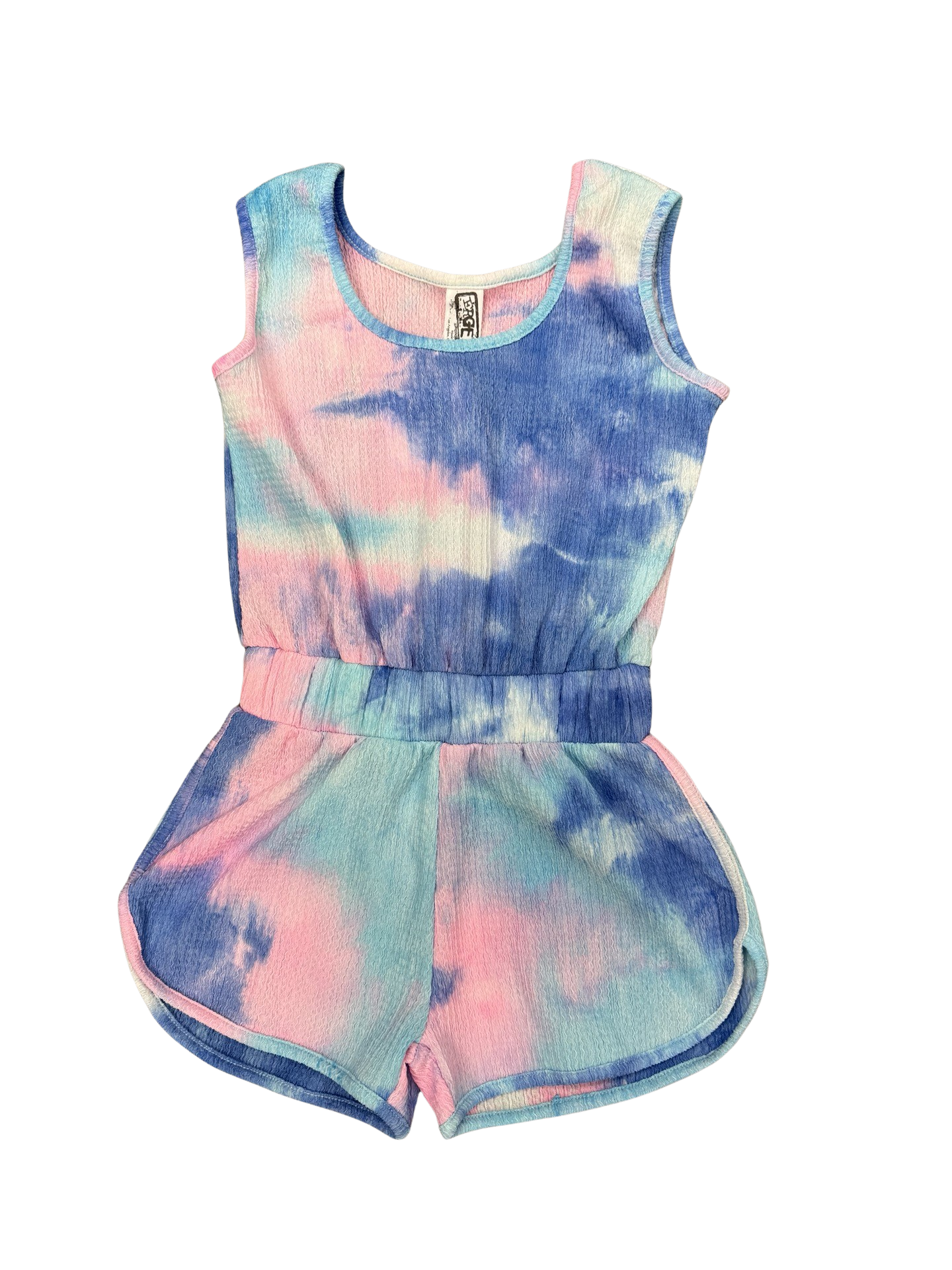 Girls- Erge Tie Dye Knit Romper
