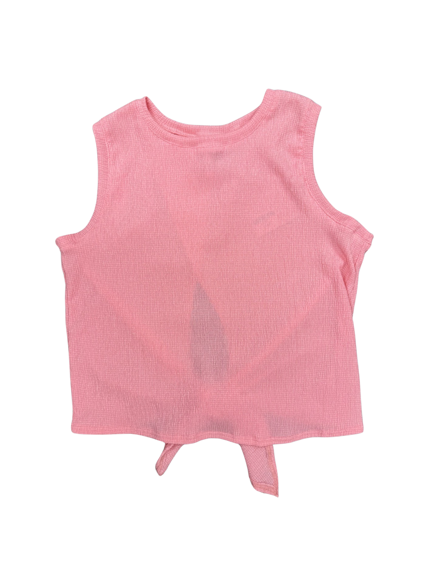 Girls- Erge Crinkled Crepe Tank Top