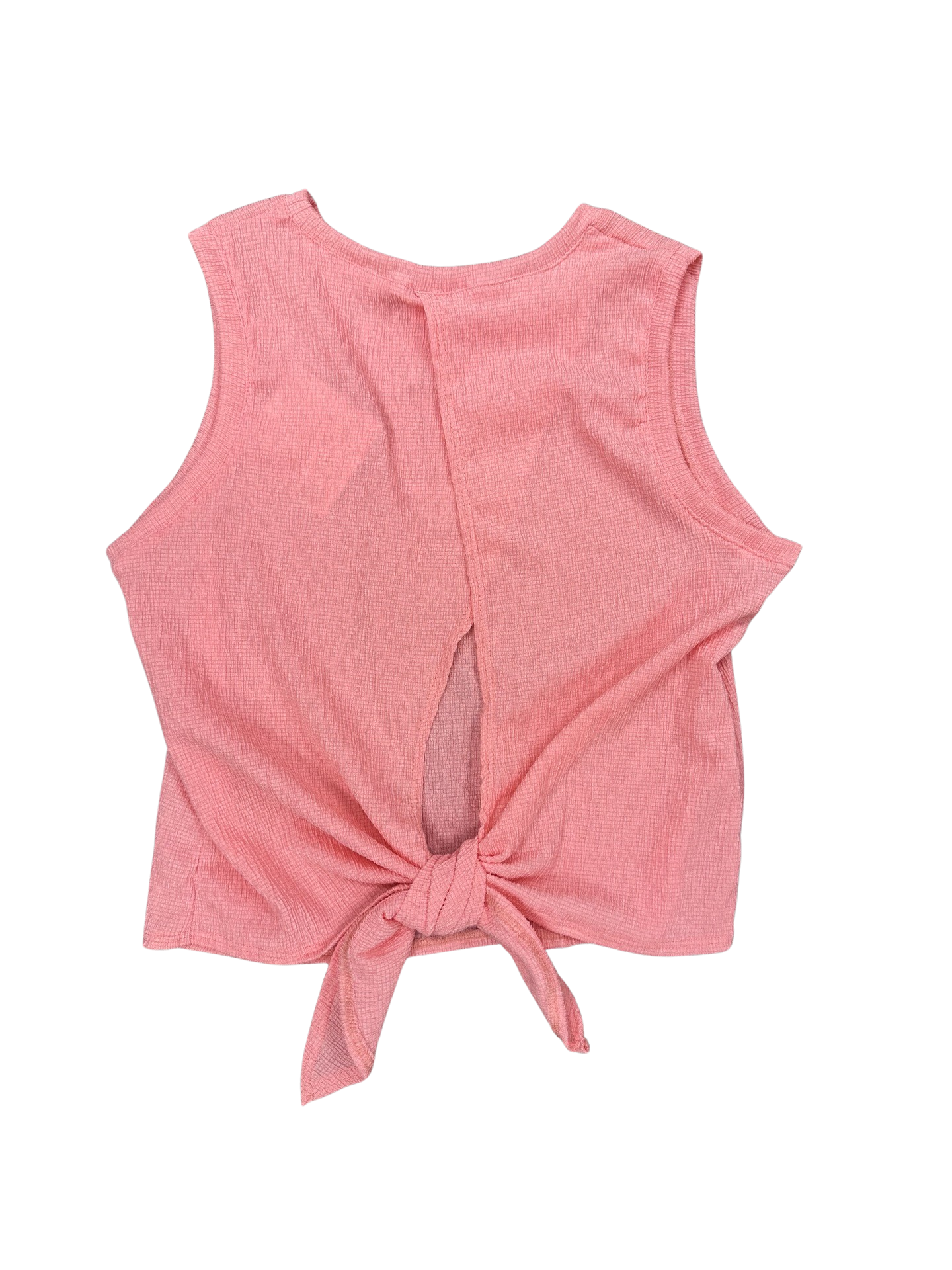 Girls- Erge Crinkled Crepe Tank Top